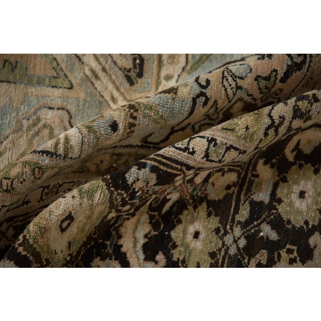 Traditional Vintage Distressed Heriz Carpet - 8'1" x 10'8" For Sale - Image 3 of 13