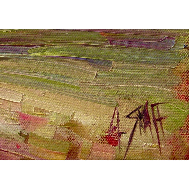 Textile Andrew (Andy) Skaff Truckee Rail Yard Ii 2015 Painting For Sale - Image 7 of 8