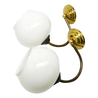 Art Deco Style Wall Lamps, Poland, 1950s, Set of 2 For Sale