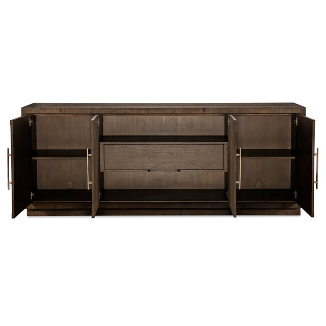 2020s Century Furniture Monterey Credenza - Dark For Sale - Image 5 of 5
