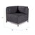Axis Corner Chair Regency Gray Titanium Frame For Sale In Chicago - Image 6 of 7