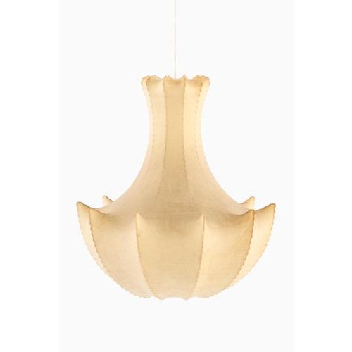 Italian Hanging Lamp in the style of Achille and Pier Giacomo Castiglioni, 1960s For Sale - Image 3 of 11