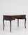 Wood Louis XV Desk with Brass Details on Casters, Rococo Style, France, 19th Century For Sale - Image 7 of 14