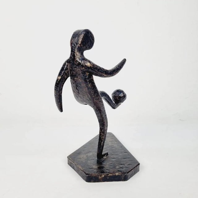 Metal Footballer Figure, 1960s For Sale - Image 10 of 15