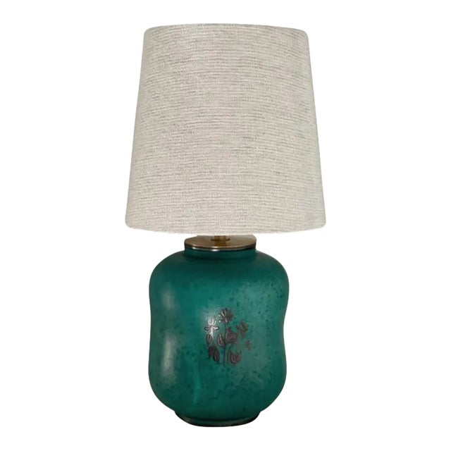 Argenta Table Lamp by Wilhelm Kåge for Gustavsberg, 1940s For Sale