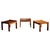 Oak Stools attributed to Genevieve Dangles, France, 1950s, Set of 3 For Sale - Image 13 of 13