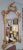 Rustic European 1950s Vintage Gold Florentine Mirror For Sale - Image 3 of 9