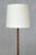 Brown Mid-Century Modern Teak and Brass Tripod Floor Lamp from Nybro Armatur Fabrik, Sweden, 1960s For Sale - Image 8 of 9