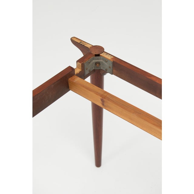 Model 54 Extentable Dining Table attributed to Gunni Omann, 1960s For Sale - Image 10 of 12