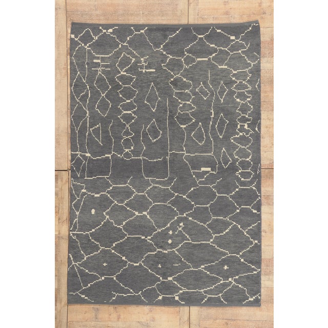 Contemporary Turkish Moroccan Rug, 06'04 X 09'04 For Sale - Image 10 of 10