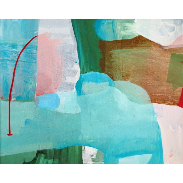 Abstract "Where Are You Really From" Original Framed Painting, 2024 For Sale - Image 3 of 3