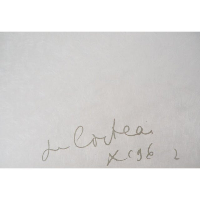 Raymond Moretti and Jean Cocteau, The Earth and the Sun, Original Lithograph For Sale - Image 4 of 6