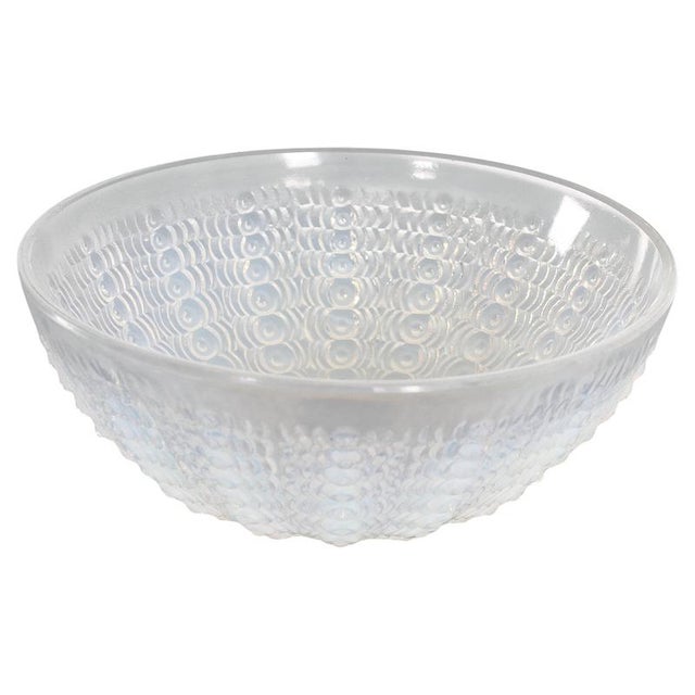 Opalescent Crystal Mod. Oursins No. 2 Nemour Series Bowl from René Lalique, France, 1935 For Sale - Image 11 of 11
