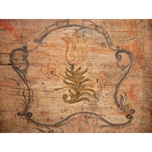 Tyrolean Painted Chest, 1791 For Sale - Image 15 of 18