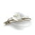 Contemporary 14ct White Gold Austrian Rock Crystal Cultured Pearl and Diamond Floral Brooch 11.93g For Sale - Image 3 of 7