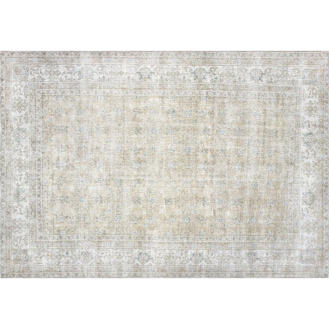 1960s Turkish Oushak Rug For Sale