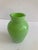Modern Green Glass Ming Vase For Sale - Image 3 of 7