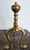 Italian Pair of Handmade Italian Solid Brass Fireplace Andirons For Sale - Image 3 of 7