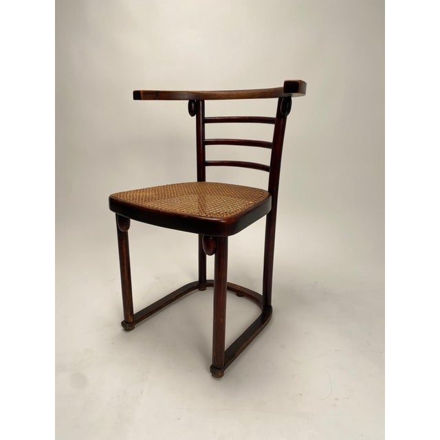 Chair Mod. Bat attributed to Josef Hoffmann for Thonet, 1890s For Sale - Image 6 of 8