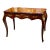 French Writing Desk With Floral Marquetry – Louis XV Executive Desk With Bronze Mounts For Sale