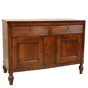 19th Century Italian Charles X Sideboard in Walnut