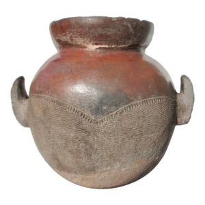 Antique African Burkina Faso Storage Jar Circa 1900