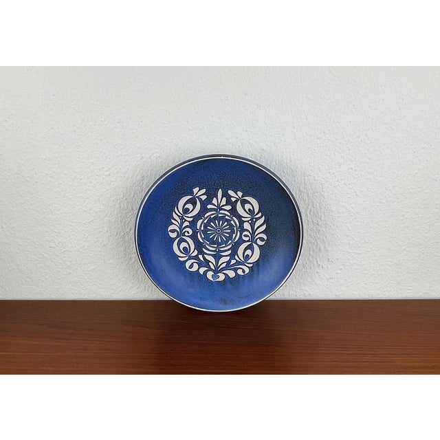 Mid-Century German Studio Pottery Wall Plate from Thoms Keramik, 1960s For Sale - Image 11 of 16