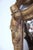1980s 1980s Carved Wood Monkey & Palm Frond Wall Mirror For Sale - Image 5 of 8