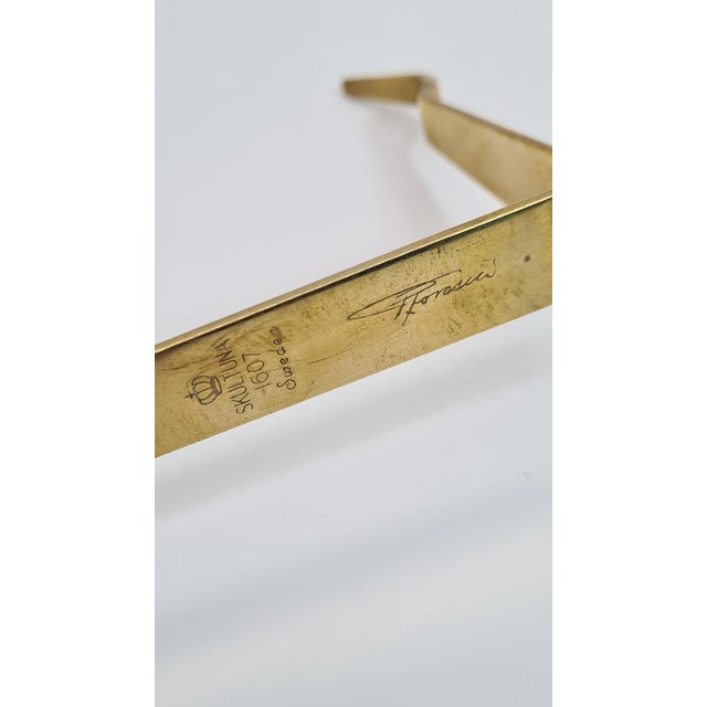 Skulutna Wall Sconce in Brass by Pierre Forssell, 1960s For Sale - Image 9 of 14