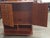 Late 20th Century Federal Style Yew Wood Double Door Side Cabinet For Sale - Image 4 of 11