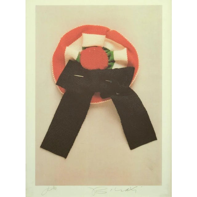 The Tricolor Cockade - Original Lithograph by Bettino Craxi - 1989 1989 For Sale - Image 4 of 4