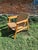 Italian Armchair with Woven Seat, 1960s For Sale - Image 6 of 8
