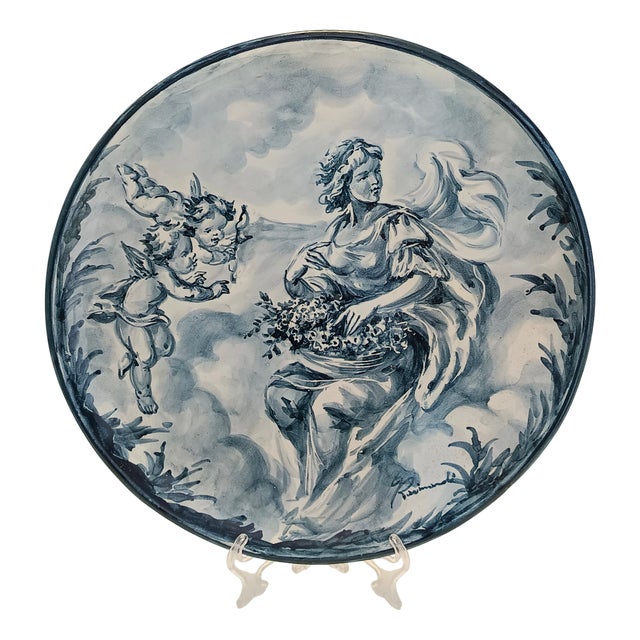 Ceramic Decorative Plate by Giacomo Raimondi for Albisola, Italy, 1960s For Sale