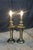 2 Art Deco Hollywood Regency Style Tapered Brass Buffet Table Lamps Pair For Sale - Image 16 of 16