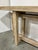 2020s Organic Modern Blonde Wood Interlocking Console Table For Sale - Image 5 of 6