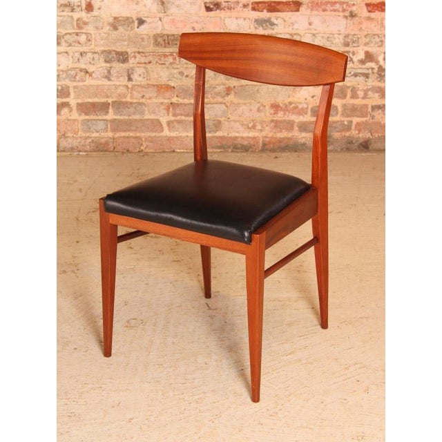Mid-Century Modern Teak and Mahogany Dining Table and Chairs from McIntosh, 1960s, Set of 7 For Sale - Image 13 of 18