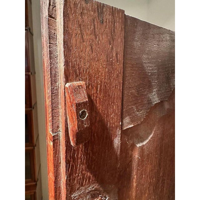 Tan Vintage Welsh Cupboard For Sale - Image 8 of 15