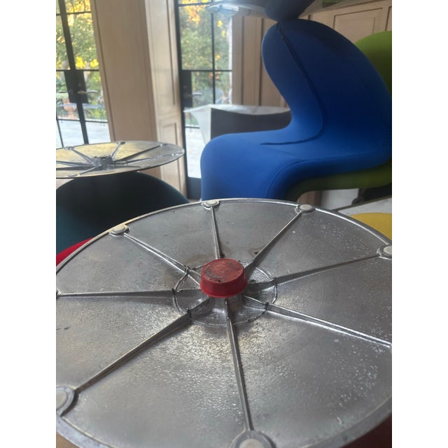 Mid-Century Modern Late 20th Century Attributed Verner Panton System 123 Chairs. Set of 4 For Sale - Image 3 of 9