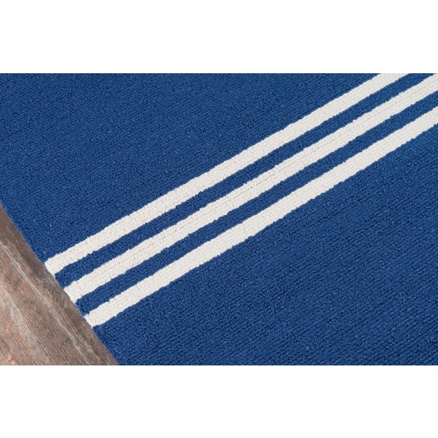 Contemporary Momeni Contemporary Indoor/Outdoor Veranda Rug in Maritime Blue, 3'9" x 5'9" For Sale - Image 3 of 7