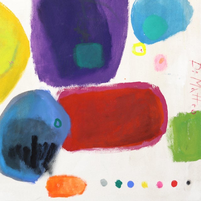 2020s Nba 5 Play on - Abstract Expressive Color Drenched Basketball Inspired Painting Original Artwork by Leonardo Aguirre For Sale - Image 5 of 8