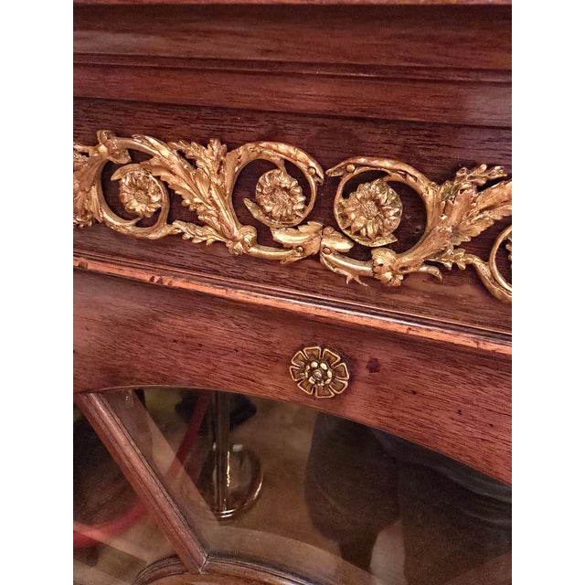 A very fine antique french empire cabinet with gilt bronze ormolu mounts ( guaranteed over 125 years old ) . Absolutely...
