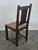 1920s Straw-Seated Chairs with a Backrest Carved with a Rosette, 1920s, Set of 8 For Sale - Image 5 of 9