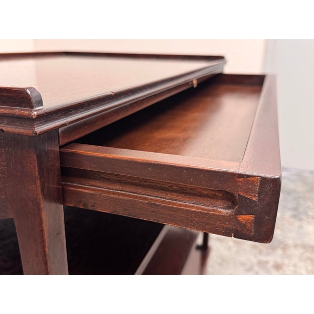 Rose Tarlow Pemberley Mahogany Bookstand For Sale - Image 11 of 12
