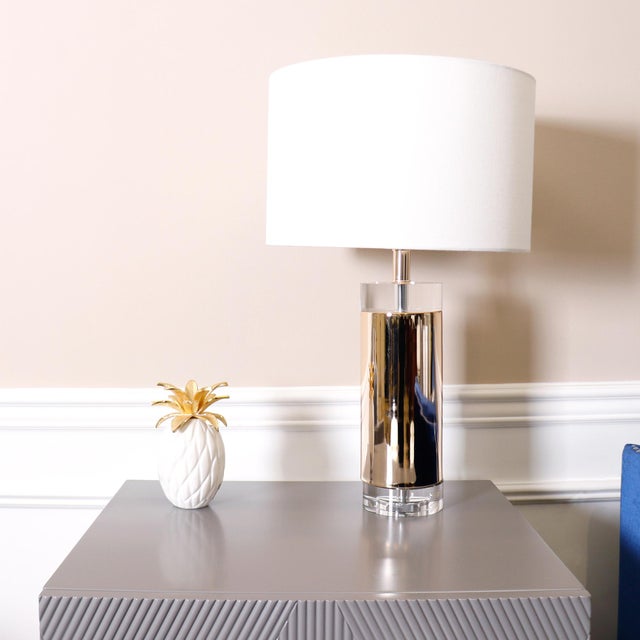 Modern Pasargad Home Jupiter Table Lamp For Sale - Image 3 of 5