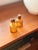 Amber Glass Pharmaceutical Bottles with Cork Stopper and Glass Dropper, Portugal, 1940s-1960s, Set of 2 For Sale - Image 6 of 6