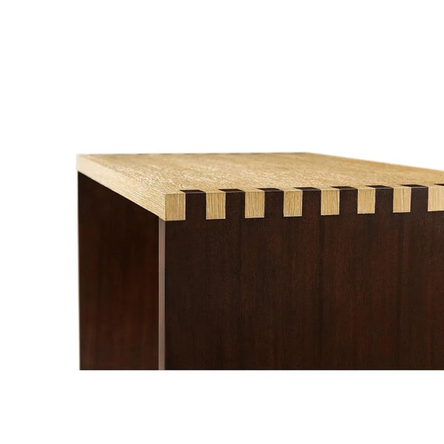 Contemporary Modern Craftsman Side Table For Sale - Image 3 of 7