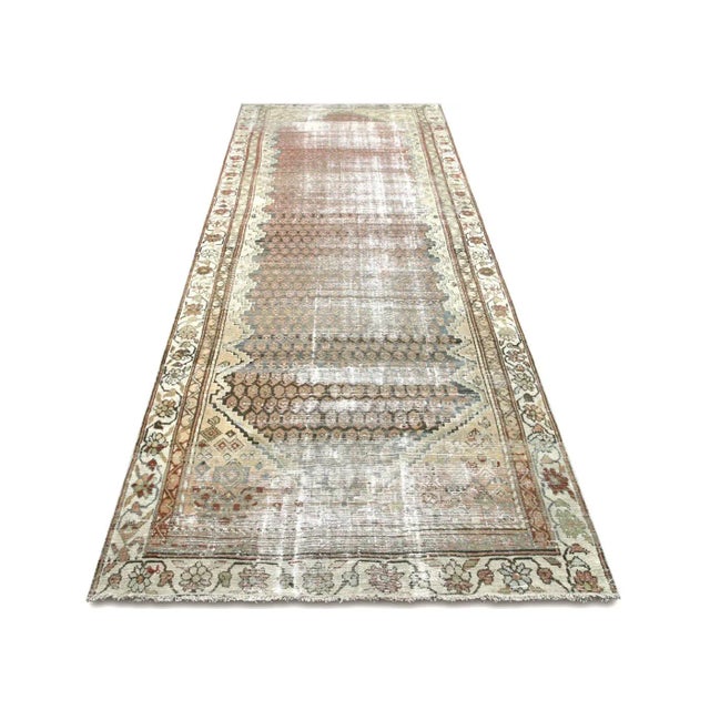 19th Century Persian Melayer Rug For Sale In Los Angeles - Image 6 of 7