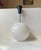 Metal Danish Bauhaus White Opaline Glass Globe Pendant Lamp from Lyfa, 1930s For Sale - Image 7 of 7