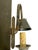 Mid 20th Century Brutalist Hand Forged Iron and Pewter Wall Sconce For Sale - Image 17 of 18