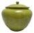 Vintage Bamboo Jonathan Adler Green Storage Vessel For Sale